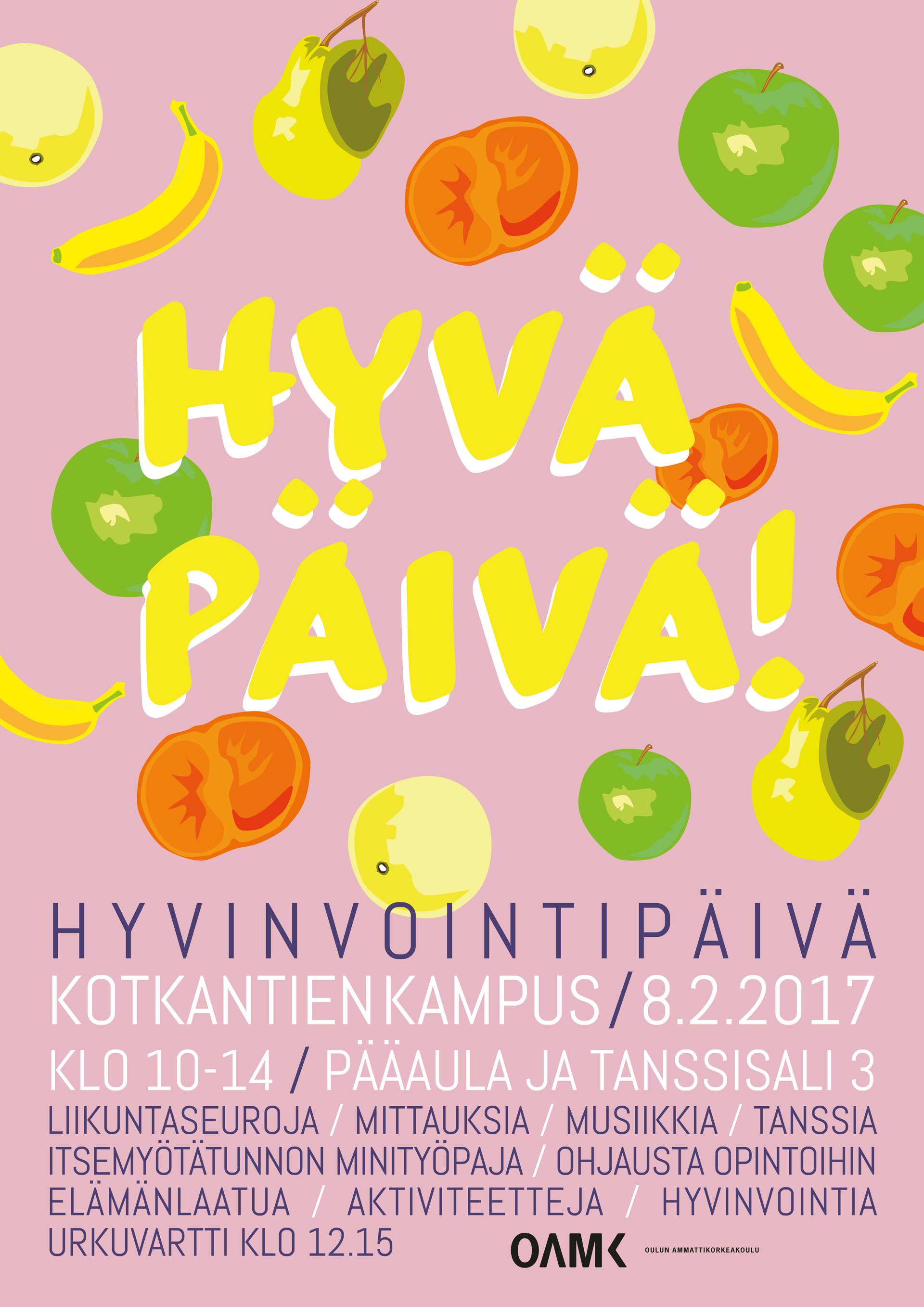 Hyvinvointipäivän juliste